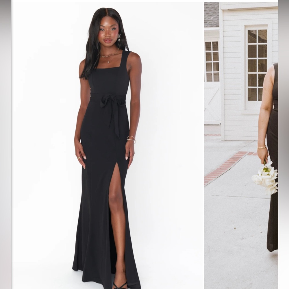 Show Me Your Mumu Paris Gown, Black